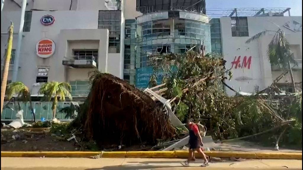 27 Menschen sterben bei Hurrikan – 80% der Hotels in Acapulco verwüstet