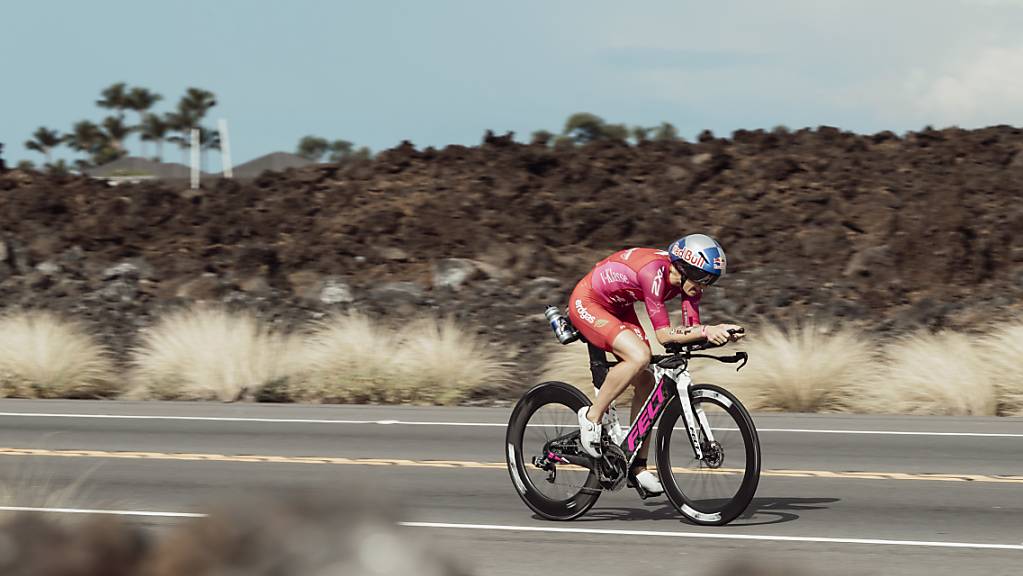 Daniela Ryf muss sich an der Ironman-WM auf Hawaii mit dem 8. Rang begnügen.