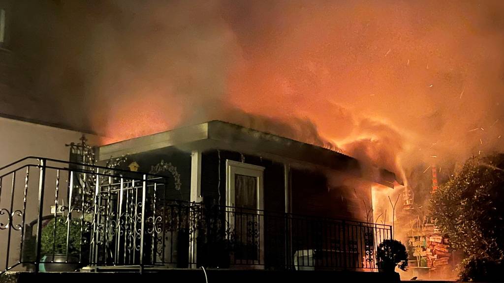 Brand in Einfamilienhaus – keine Verletzten