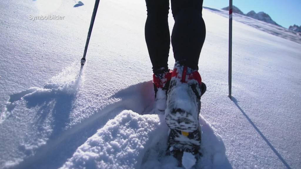 Schneeschuhwanderer verunglückt tödlich