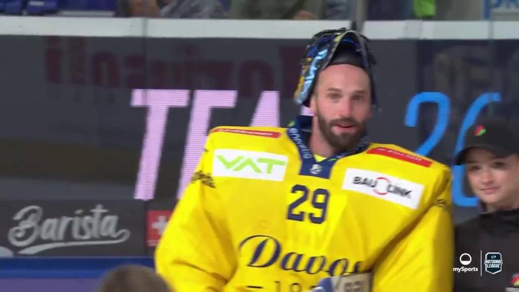 Sandro Aeschlimann glänz bei Davoser Sieg gegen Ambri