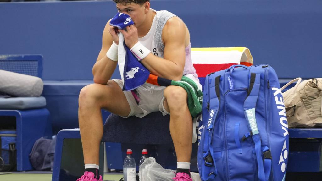 Der amerikanische Hoffnungsträger Ben Shelton muss am US Open aufgeben