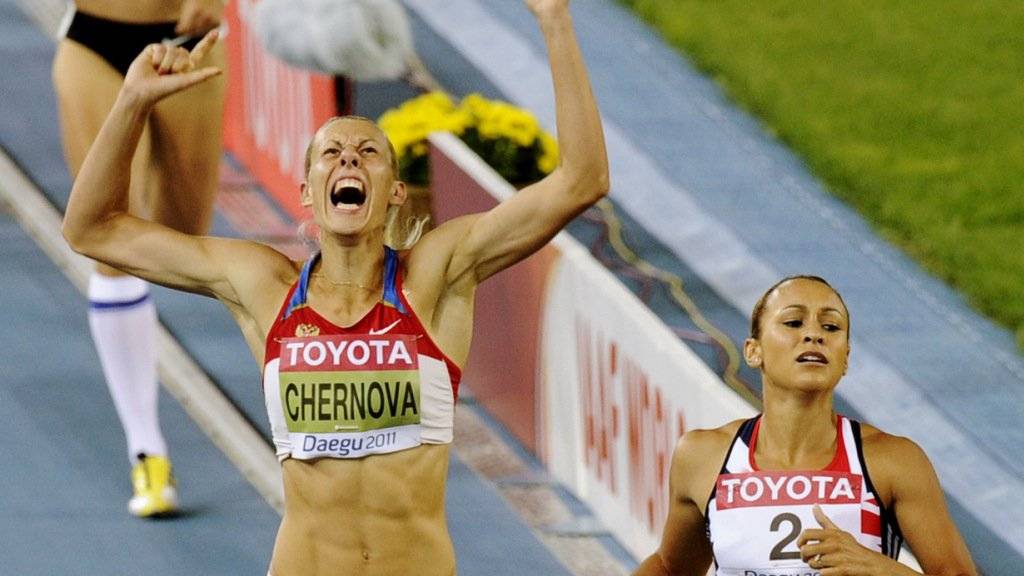 Die Russin Tatjana Tschernowa (links) wurde bereits zum dritten Mal in ihrer Karriere wegen Dopings gesperrt