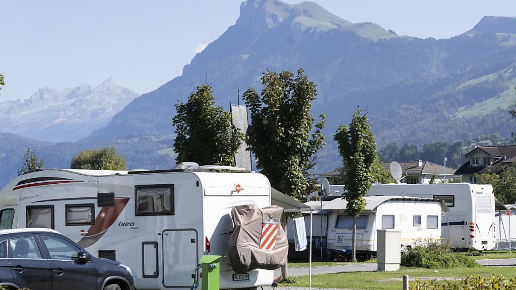 Campingplätze sind auch 2023 stark gefragt gewesen. (Archivbild)
