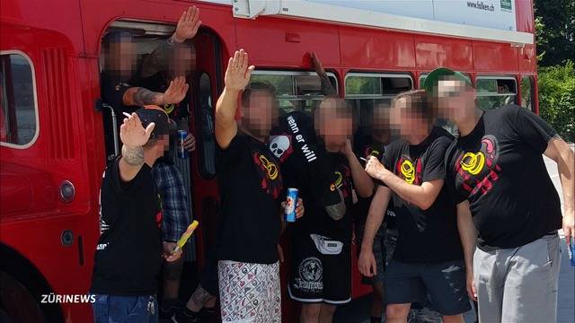 Busfahrt mit Neonazis: So erlebte der Chauffeur den Polter-Abend