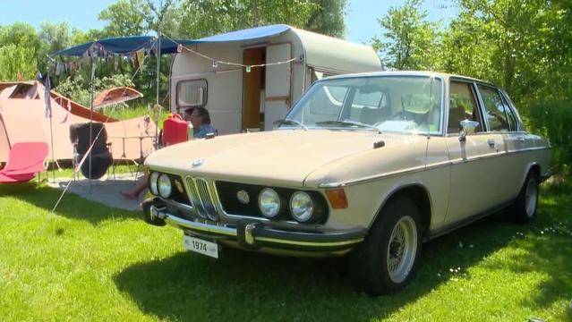 Oldie-Camping: Leben im Oldtimer