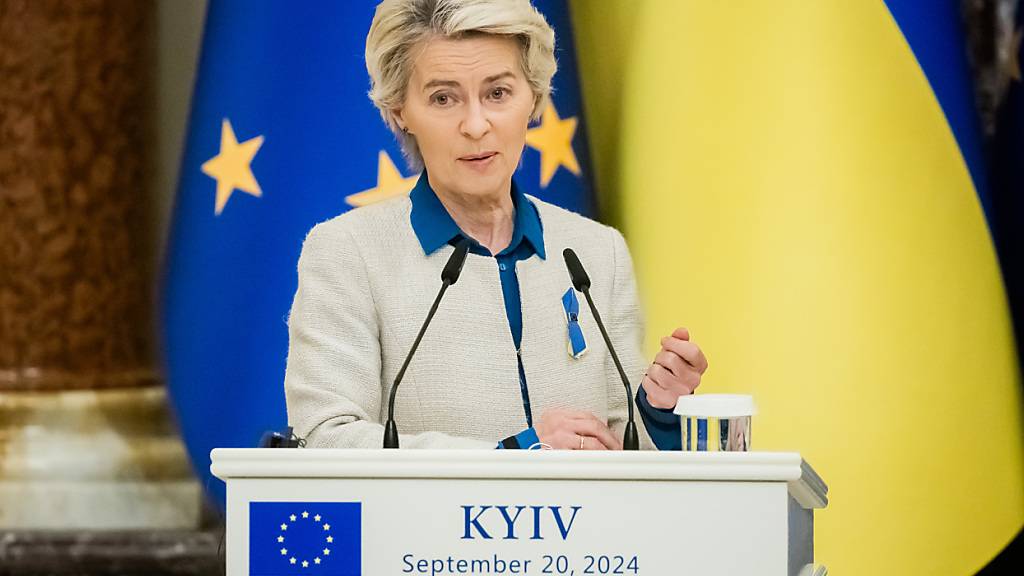 Von der Leyen will neue Milliarden-Finanzhilfen für Ukraine