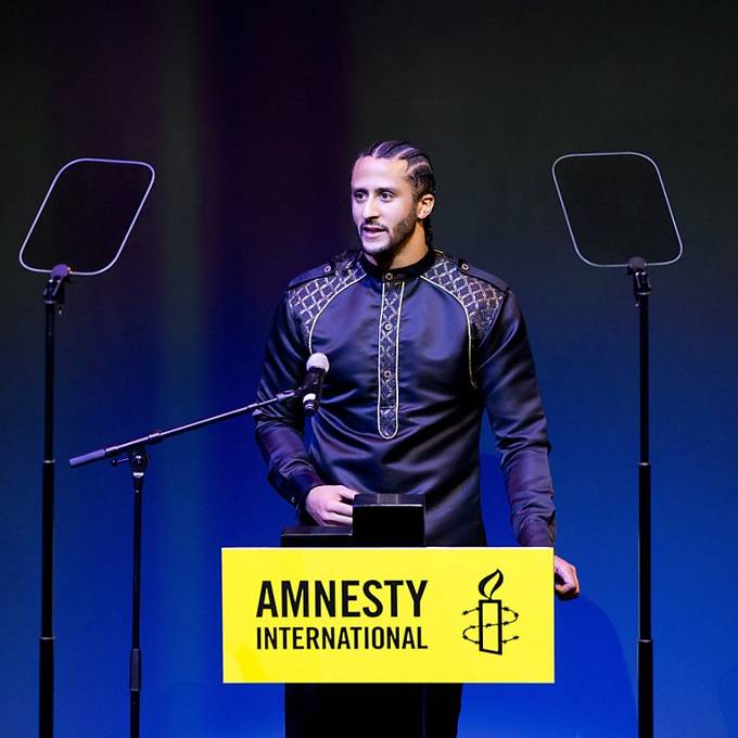Amnesty zeichnet Kaepernick aus