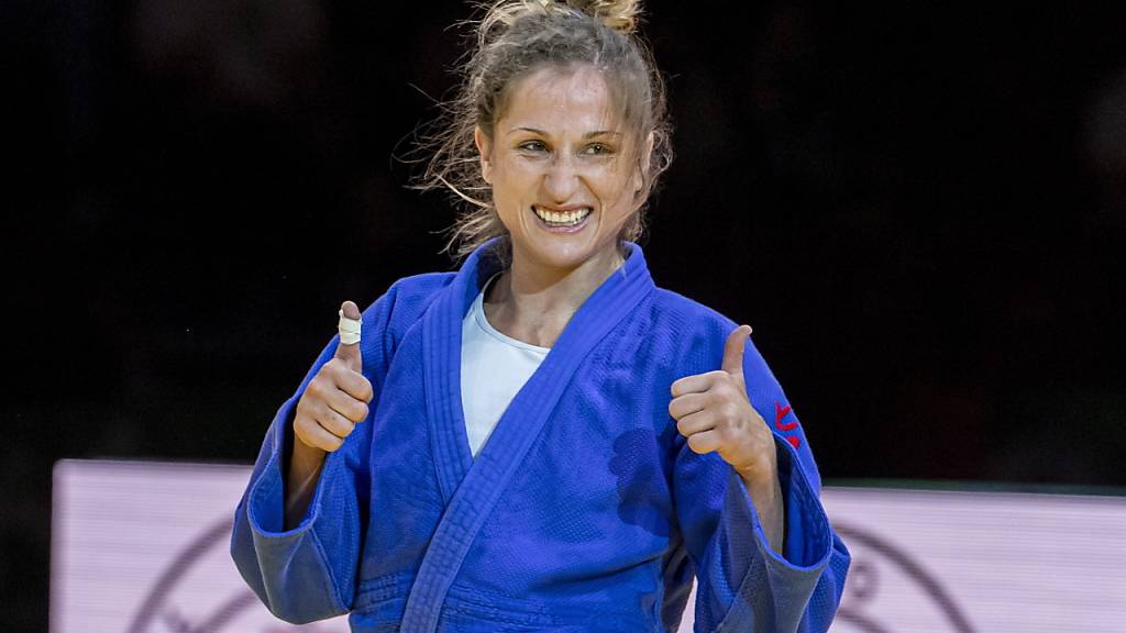 Die Schweizer Judoka Fabienne Kocher darf sich auf ihre erste Olympia-Teilnahme freuen