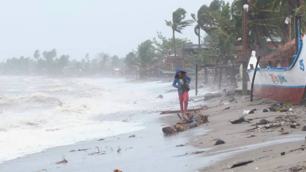 Der Taifun «Goni» traf die Philippinen im Jahr 2020