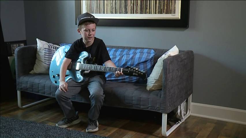 10-Jähriger stiehlt Foo Fighters die Show