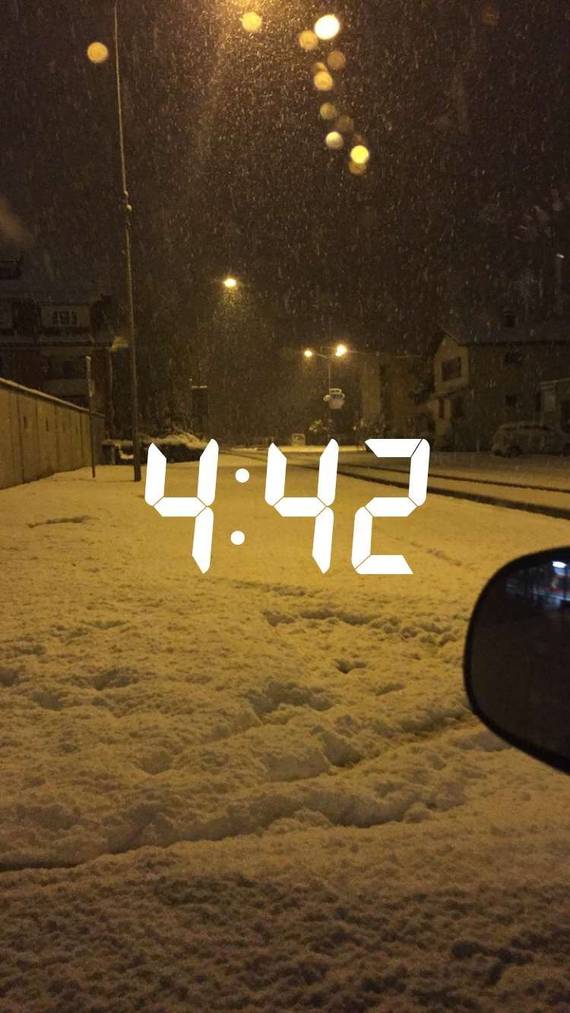 Viel Schnee heute unter anderem in Sargans. (fm1today)