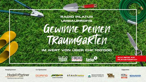 Wer gewinnt den Garten im Wert von über 100'000 Franken?