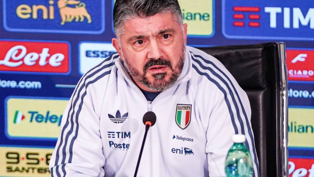 Gennaro Gattuso gibt vor dem Spiel gegen Nordirland Auskunft