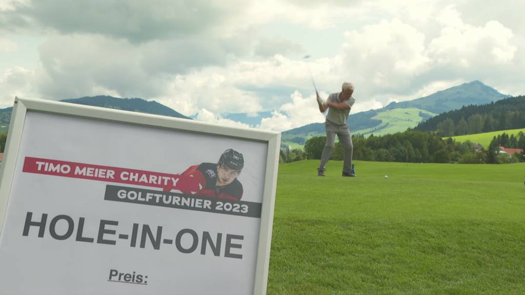 Charity Turnier: Eishockey-Promis spielen Golf für guten Zweck