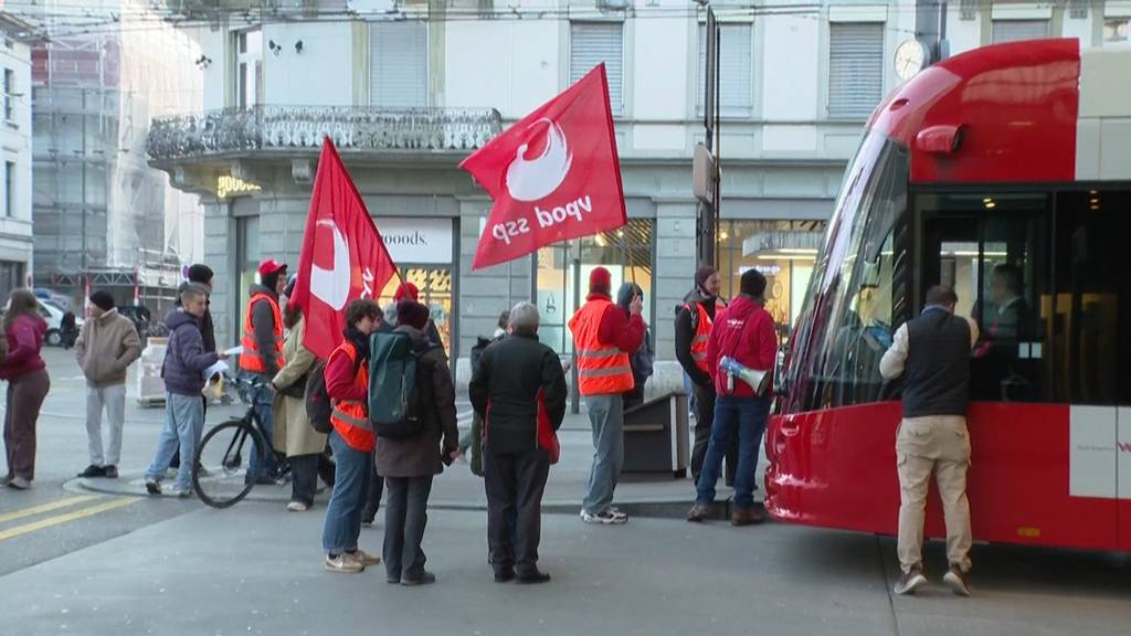 Winterthurer Busfahrer streiken – Frust und Verständnis bei Reisenden