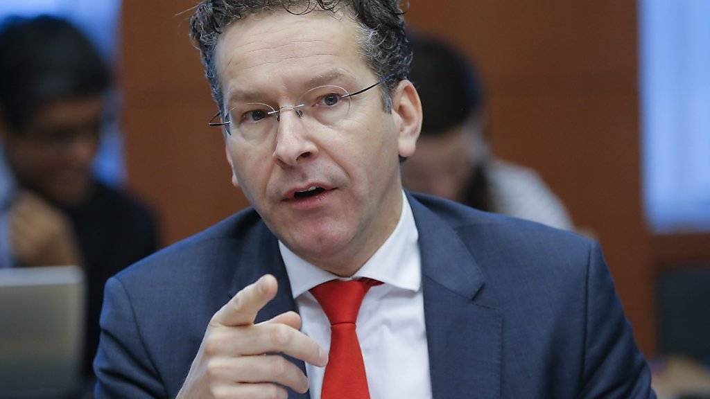Eurogruppen-Chef Jeroen Dijsselbloem kündigte die Schuldenerleichterungen für Griechenland am Montagabend an.