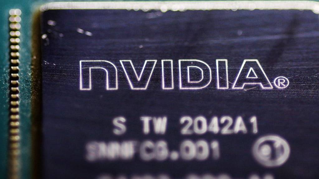 Chips von Nvidia wurden zur Schlüsseltechnik für Künstliche Intelligenz. Dem Konzern beschert dies rasantes Wachstum. (Archivbild)
