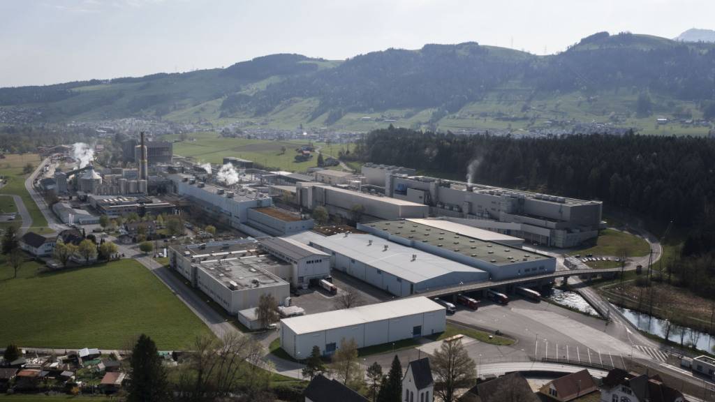 Das Industriegelände in Perlen. (Archivaufnahme).