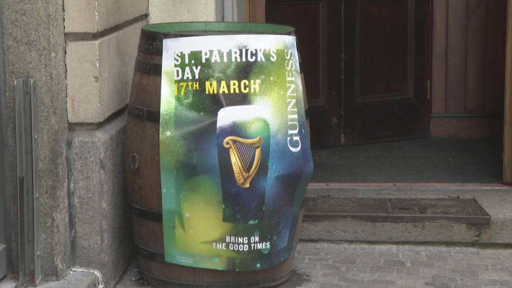 Auch in der Zentralschweiz: Guinness-Mangel am St. Patrick's Day