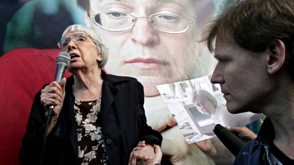 Die russische Menschenrechtlerin und Kremlkritikerin Ljudmila Alexejewa ist tot. Sie starb nach schwerer Krankheit im Alter von 91 Jahren in Moskau. (Archiv)