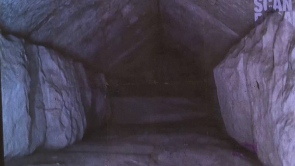 Sensationsfund in Pyramide: Video zeigt neu entdeckte Kammer