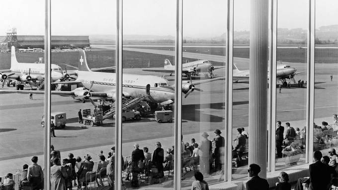 So hat sich der Flughafen Zürich in den letzten 75 Jahren verändert