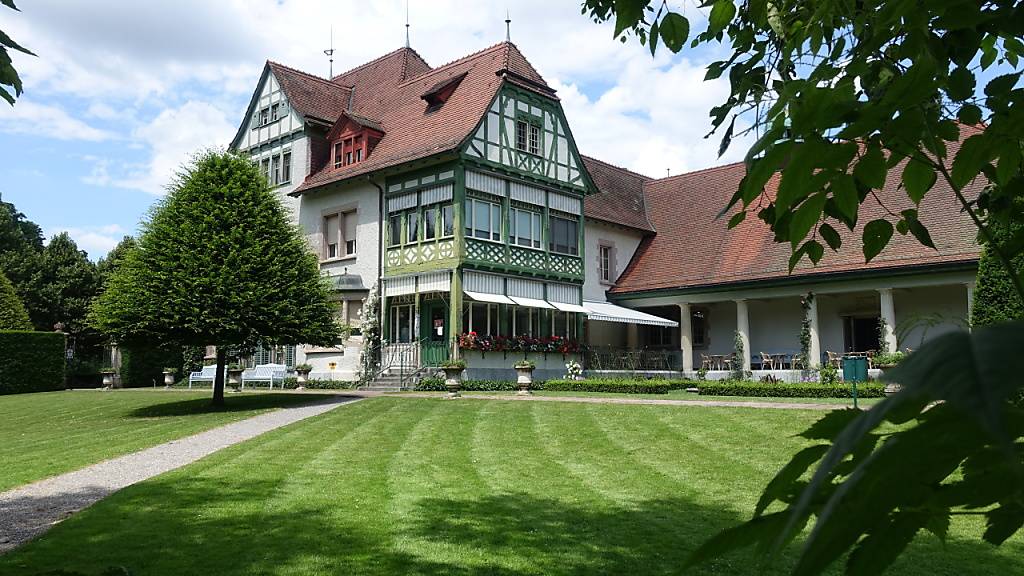 Die Villa Langmatt in Baden AG, eine Jugendstilvilla des Industriellen-Ehepaares Sidney und Jenny Brown-Sulzer, ist seit dem Jahr 1990 ein Kunstmuseum. Dieses soll saniert werden. (Archivbild)