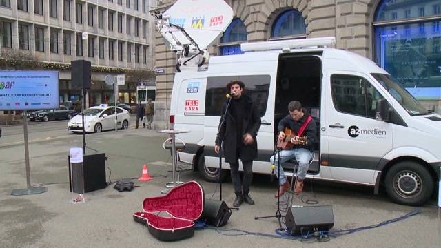 Benefizkonzerte auf Zürcher Paradeplatz