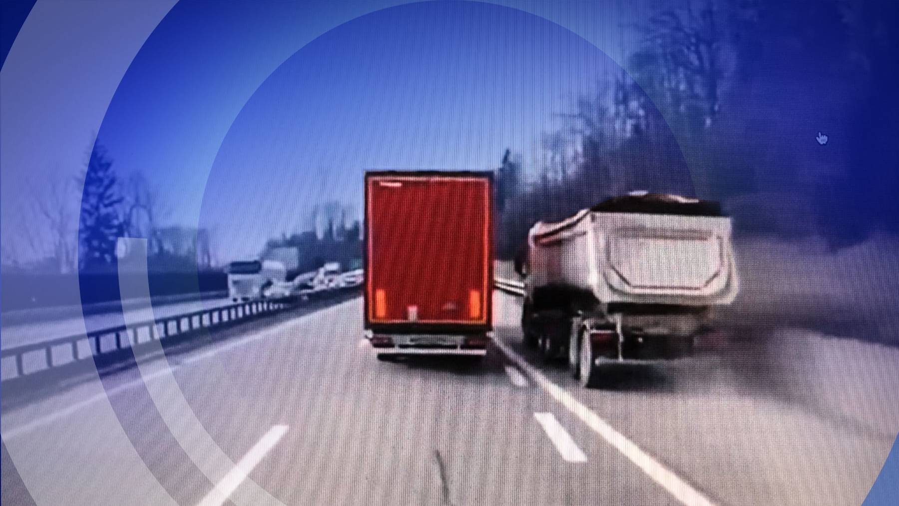 LKW-Dränglerin