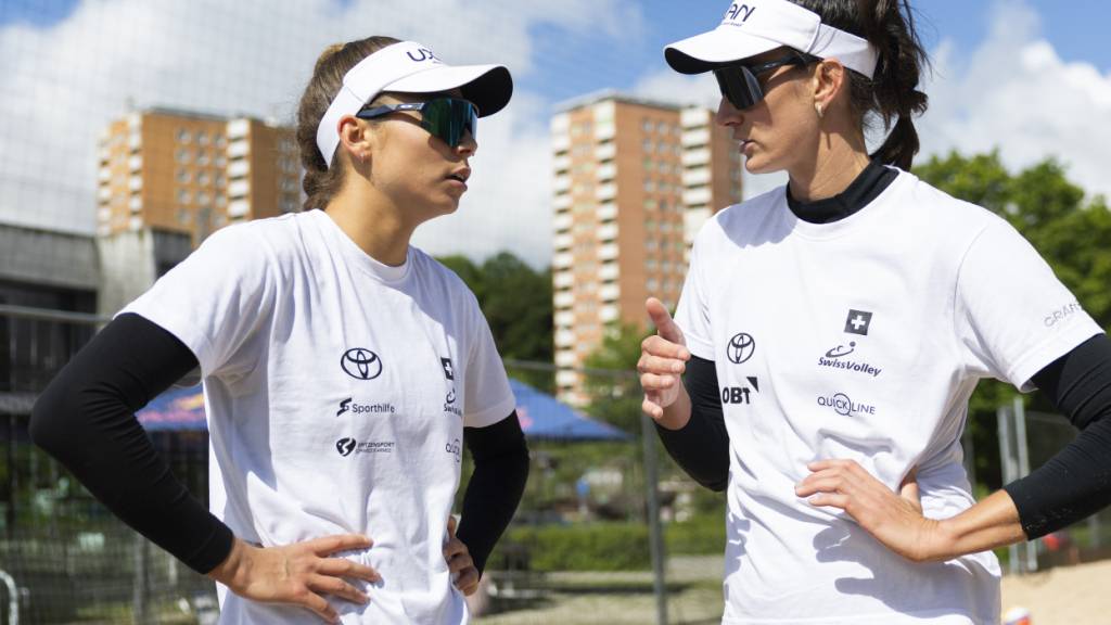 Leona Kernen (links) und Joana Mäder spielen erst seit dieser Saison zusammen