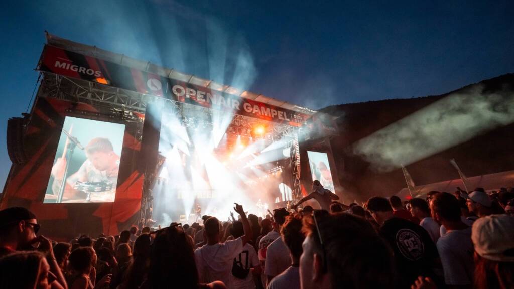 Rund 97'000 Personen genossen die Musik am Openair Gampel im Oberwallis. (Archivbild)
