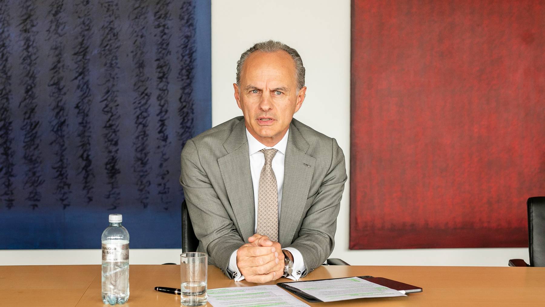 Roberto Belci, der neue starke Mann der Credit Suisse im Aargau nach der angekündigten Schliessung der CS-Tochter Neue Aargauer Bank (NAB).