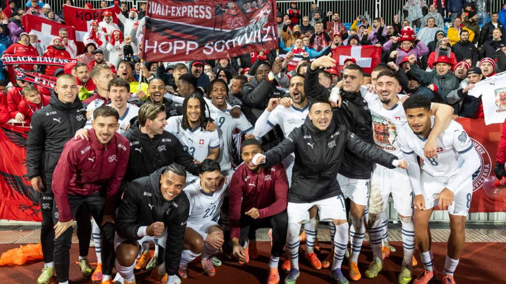 Das Schweizer Nationalteam präsentiert sich in der WM-Qualifikation als geschlossene Einheit