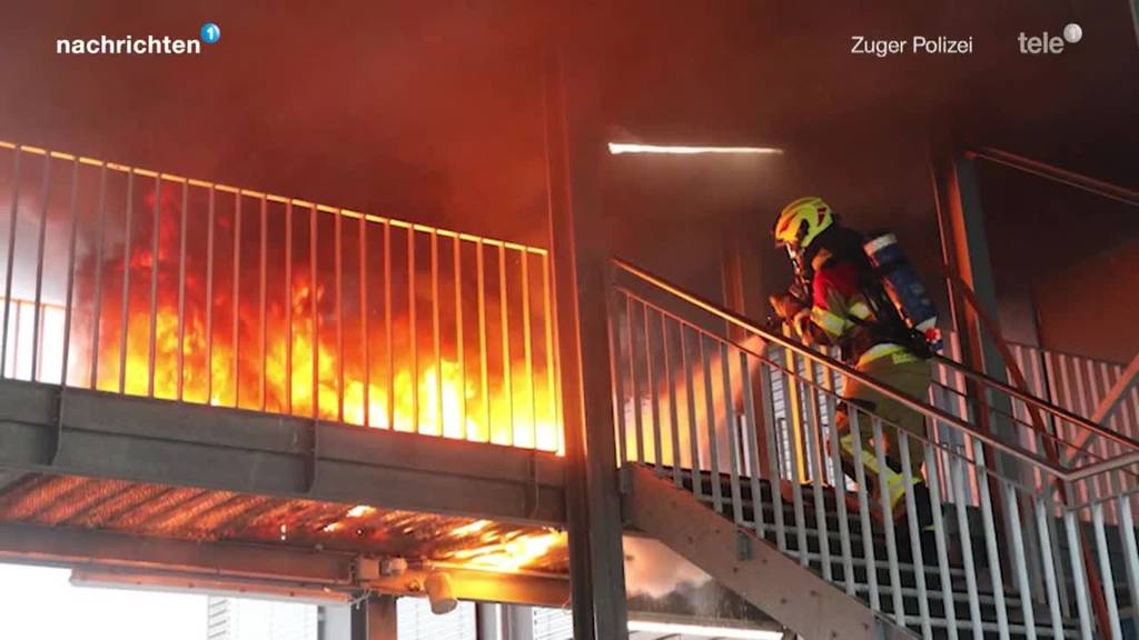 Jugendliche lösen Brand bei Schulhaus aus