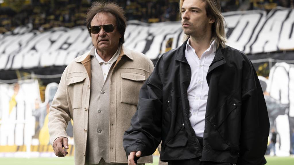 Guter Auftritt in der letzten Saison: Präsident Christian Constantin (links) und dessen Sohn und Sportdirektor Barthélémy haben Ruhe in den FC Sion gebracht