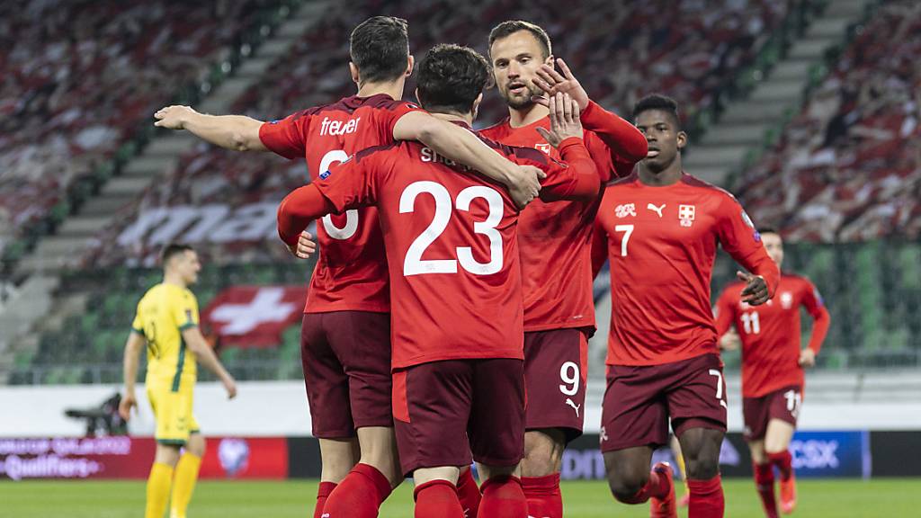 Die Schweizer Fussballer rücken im FIFA-Ranking vor