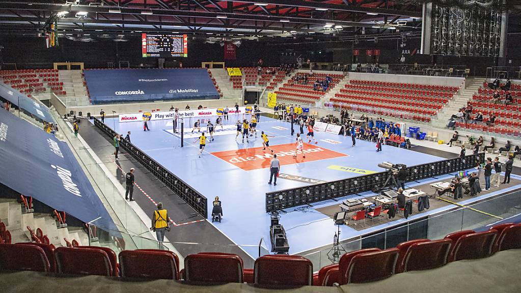 Wie schon am vergangenen Samstag in Winterthur die Cupfinals, finden auch die Playoff-Finals im Schweizer Volleyball ohne Publikum statt.