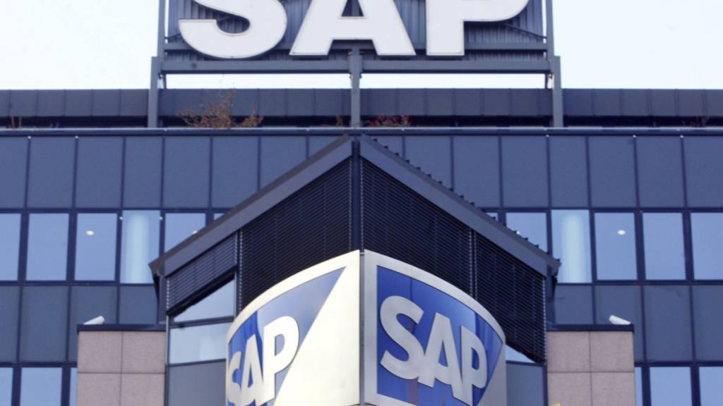 Der Softwarehersteller SAP machte im vierten Quartal 2023 1,2 Milliarden Euro Gewinn. (Archivbild)
