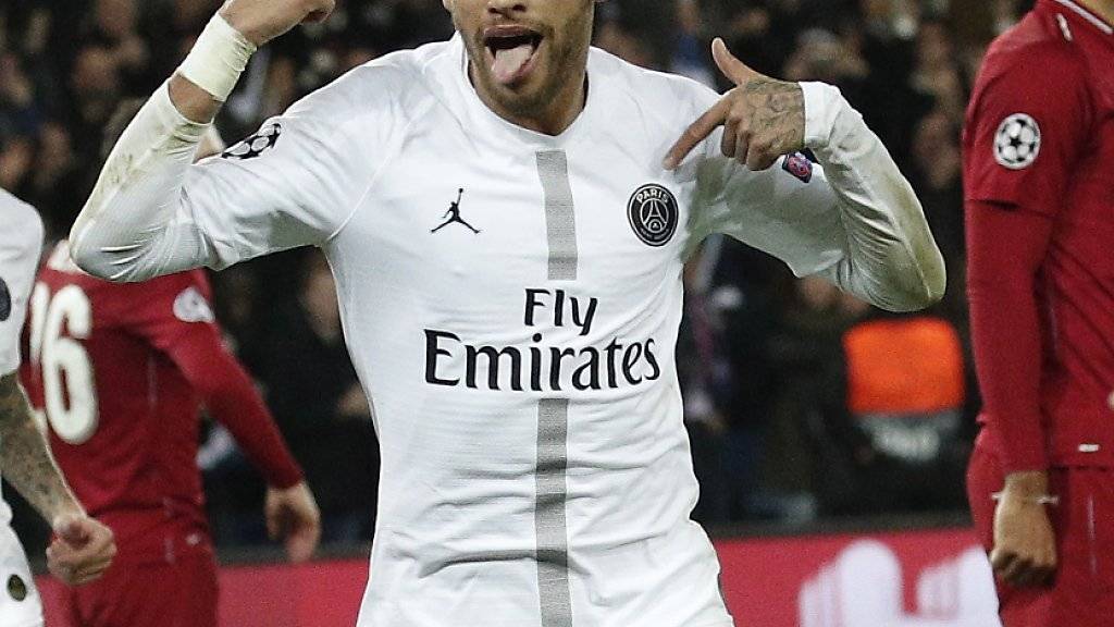 Neymar erzielte das 2:0 für Paris Saint-Germain