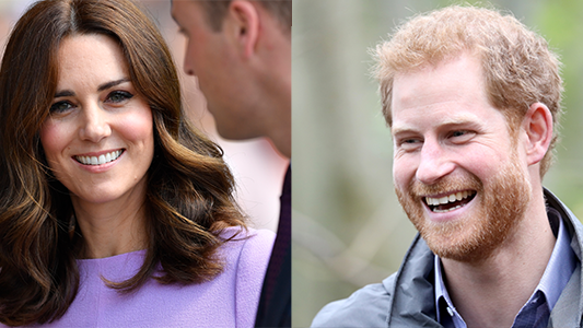 Kate Middleton und Prinz Harry würden die Briten nicht von der Bettkante stossen. (Bilder: Getty Images)
