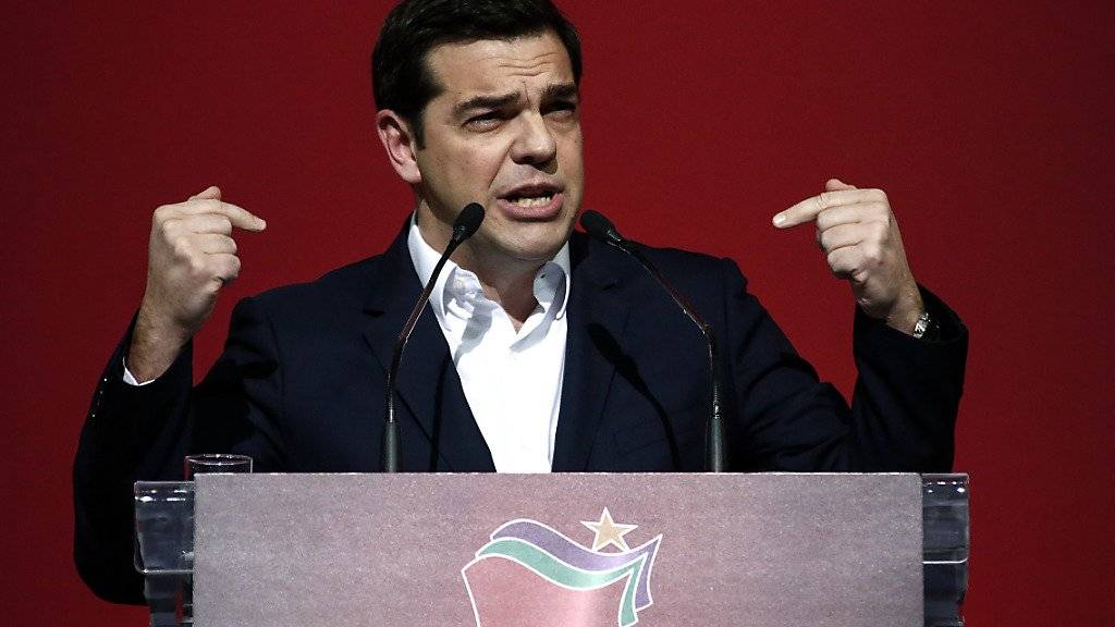 Im Februar will der griechische Regierungschef Tsipras seine Rentenreform dem Parlament vorlegen. Zum einjährigen Jubiläum seines Wahlsiegs warb er am Sonntag vor 4000 Anhängern für dasProjekt.