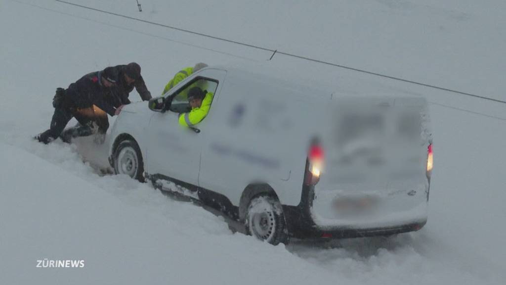 Wintereinbruch im Flachland