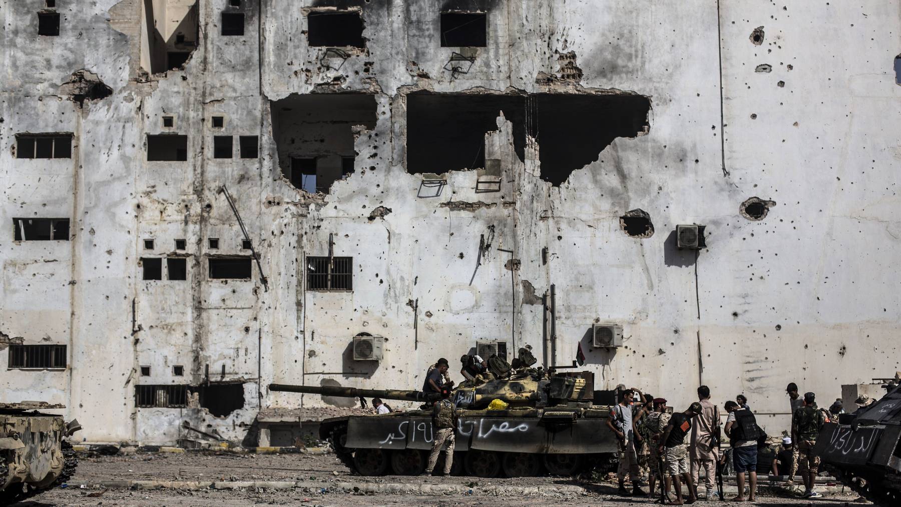 In Libyen herrscht seit dem Sturz Gaddafis Krieg – hier eine Archivaufnahme von 2016. Nun einigen sich die Kriegsgegner auf Grundsätze für den Frieden.