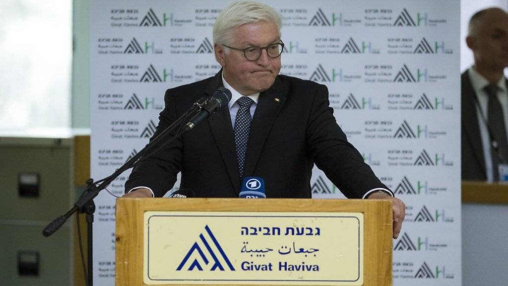 Bei seinem Besuch der jüdisch-arabischen Begegnungsstätte Givat Haviva  zwischen Tel Aviv und Haifa hat der deutsche Bundespräsident Frank-Walter Steinmeier am Montag die Politik kritisiert, dass sie nicht in der Lage ist, in diesem Dauerkonflikt endlich eine Lösung zu finden.