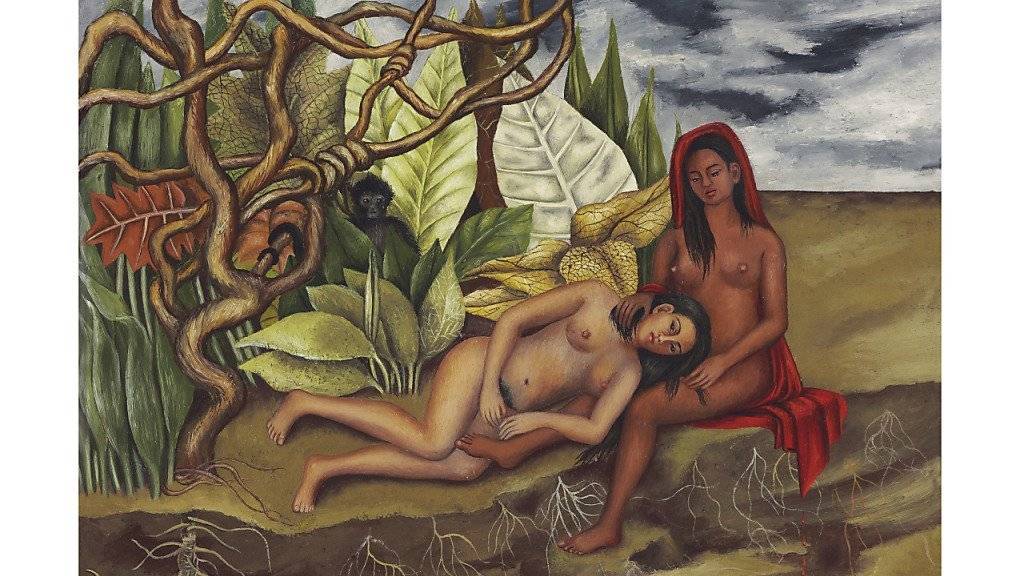 Frida Kahlos  «Dos desnudos en el bosque (La tierra misma),» erzielte am Donnerstag bei einer Auktion den Rekordpreis von acht Millionen Dollar.