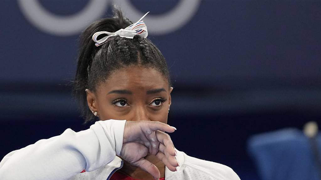 Simone Biles blickt mit gemischten Gefühlen auf ihre Olympia-Teilnahme in Tokio zurück.