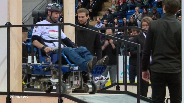 Mit Hightech-Rollstuhl zum Sieg