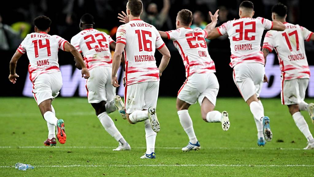 Der RB Leipzig kommt im dritten Versuch zum ersten Finalsieg