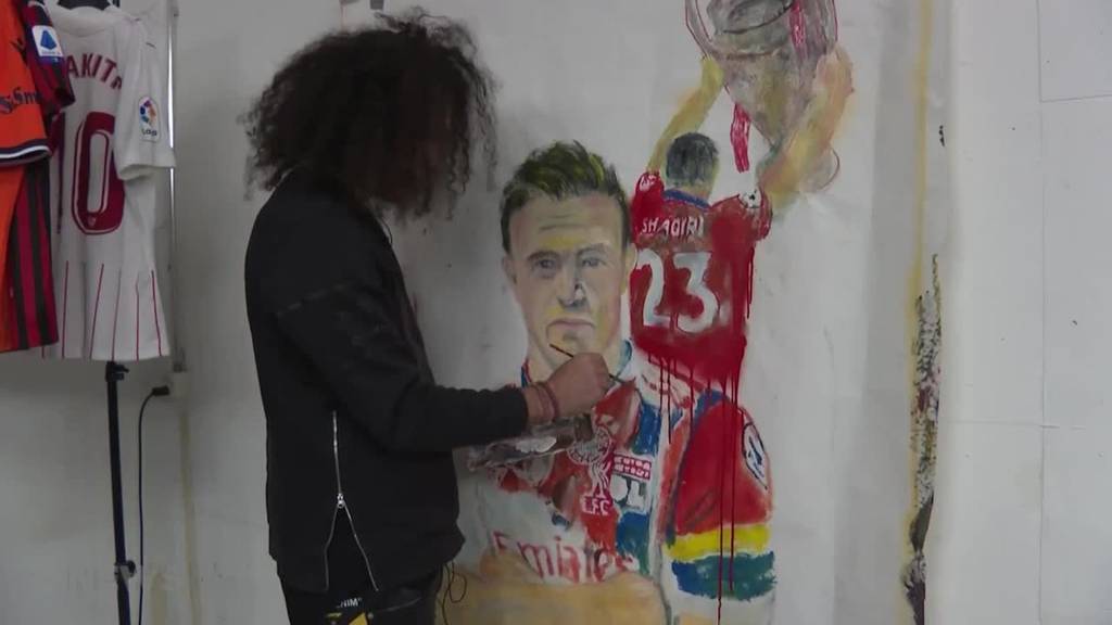 Künstler Kaya porträtiert Weltfussballer: Selbst Ronaldo besitzt schon ein Bild
